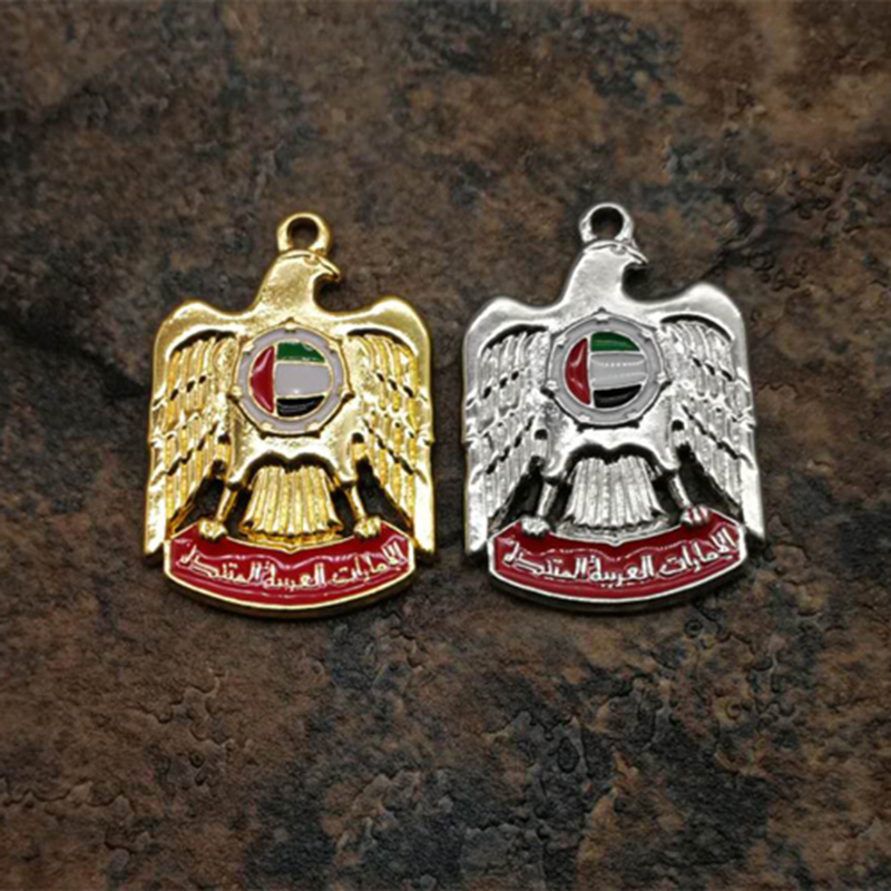 Ethnic Fashion Logo - Godło zjednoczonych emiratów arabskich Logo złoty