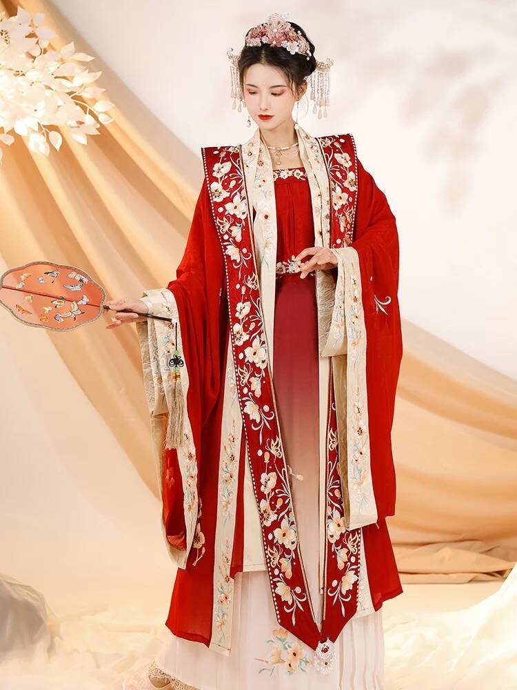 Hanbok Modern Set - Nowoczesny strój Hanfu Królowej dla kobiet,