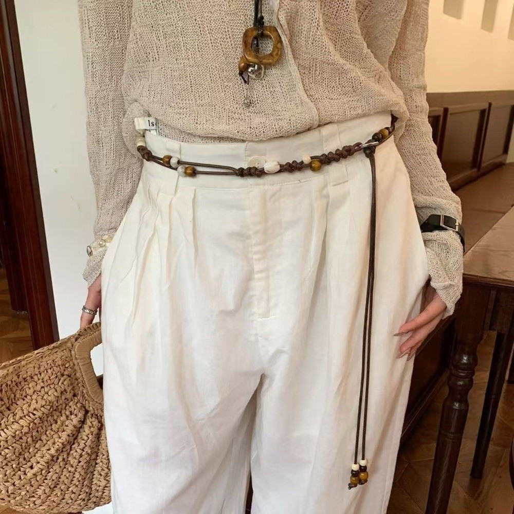 Ethnic Dress Fashion Show - Etniczny, ręcznie tkany łańcuszek na talię