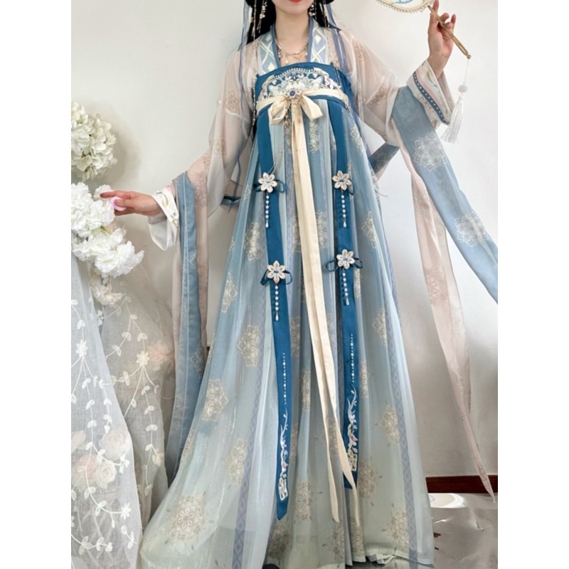 Sukienki Hanfu 2025, chińskie  – Ethnic Dress Fashion Show recenzja i cena