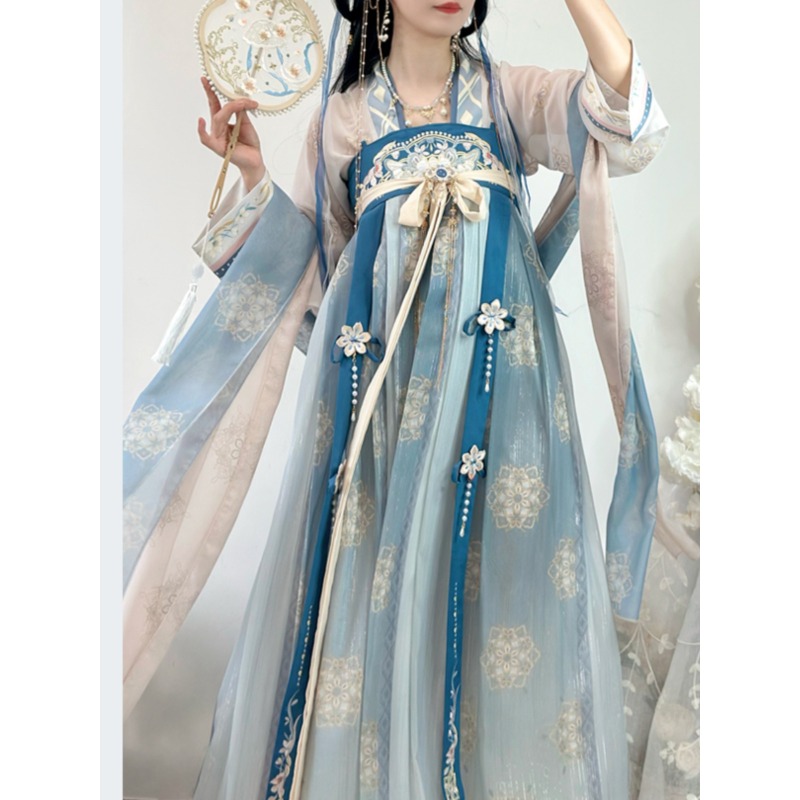 Sukienki Hanfu 2025, chińskie  – Ethnic Dress Fashion Show recenzja i cena