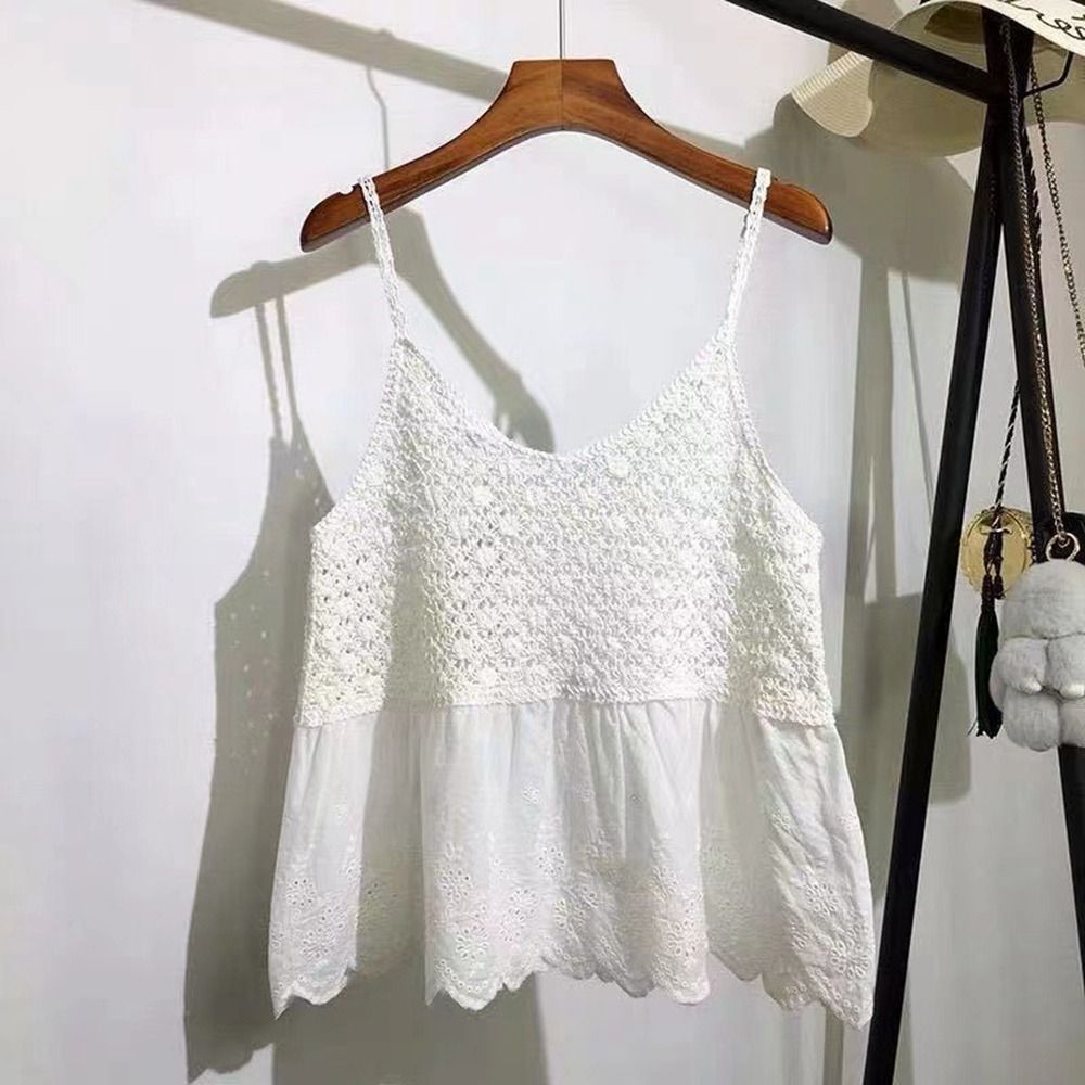 Nowe ażurowe topy z dzianiny s – Ethnic Boho Fashion recenzja i cena