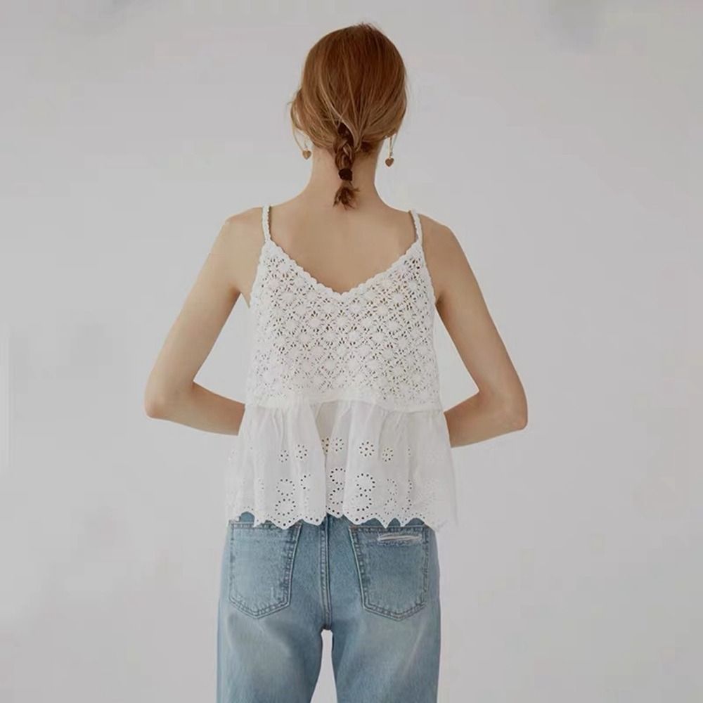 Nowe ażurowe topy z dzianiny s – Ethnic Boho Fashion recenzja i cena