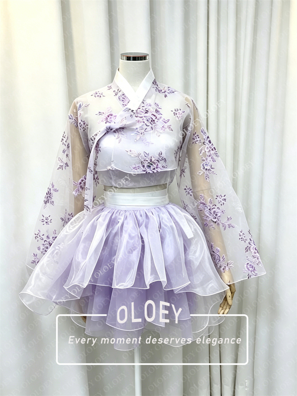 OLOEY Nowoczesny Kwiatowy Wzór – Hanbok Modern Set recenzja i cena