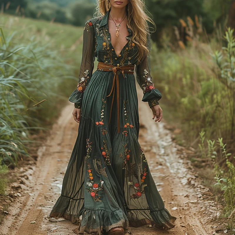 Etniczna moda Kwiatowy nadruk  – Ethnic Boho Fashion recenzja i cena