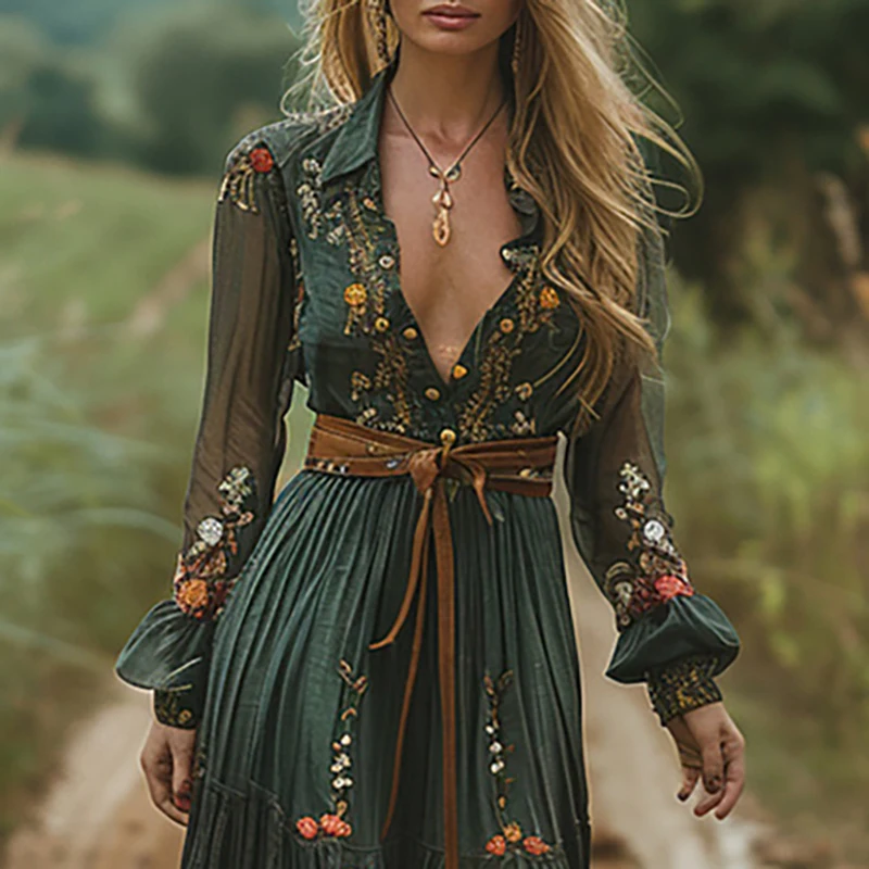 Etniczna moda Kwiatowy nadruk  – Ethnic Boho Fashion recenzja i cena