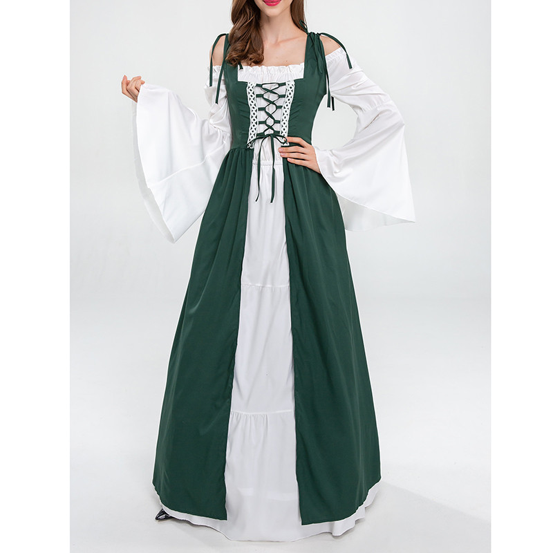 Kostium na Halloween, dworski, – Ethnic Dress Fashion Show recenzja i cena