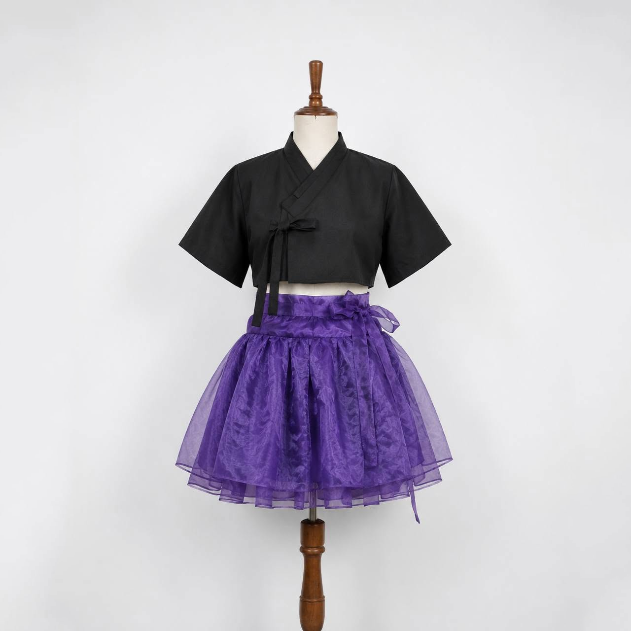 Fioletowo-czarny nowoczesny ha – Hanbok Modern Set recenzja i cena