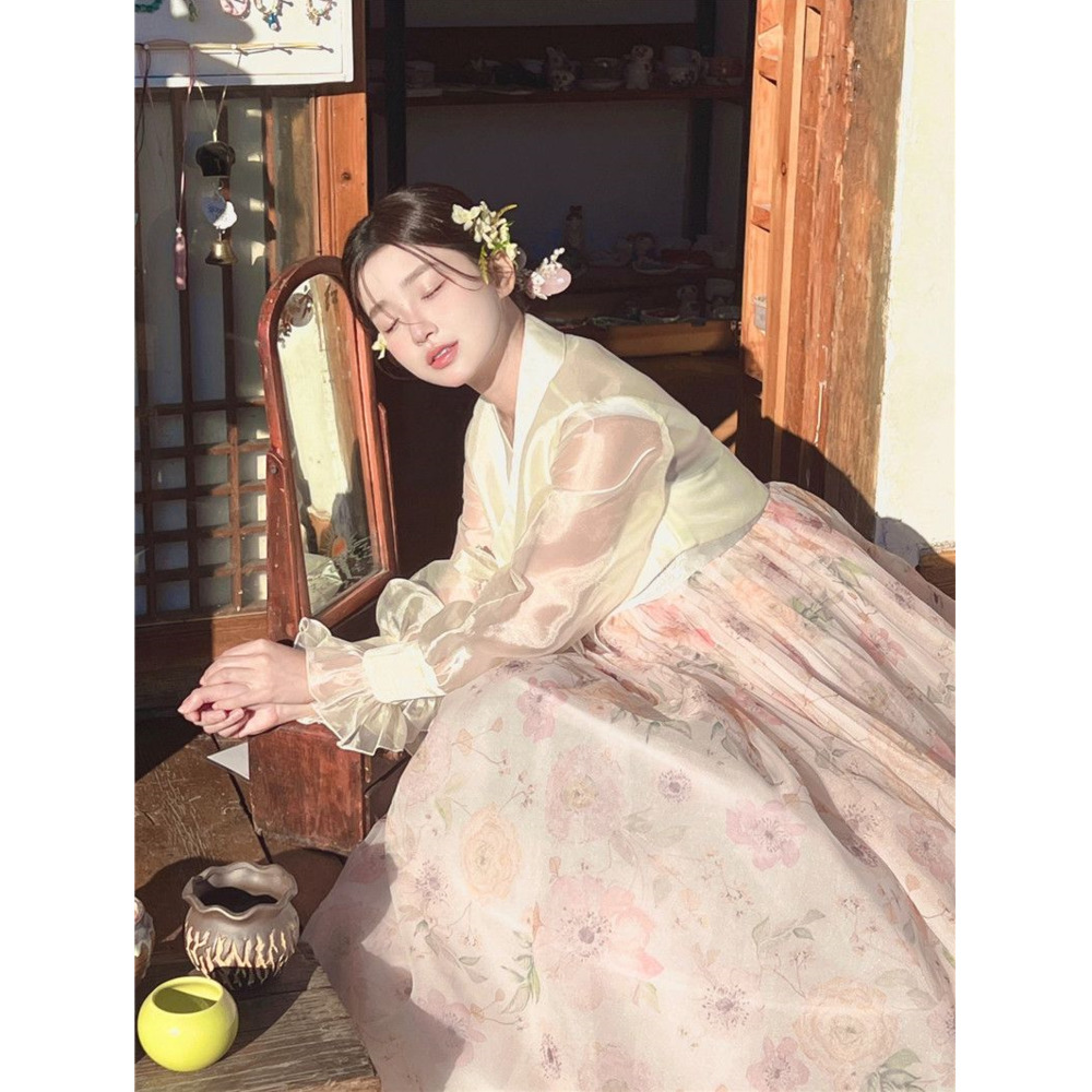 Damski Hanbok Koreański Strój  – Hanbok Modern Set recenzja i cena