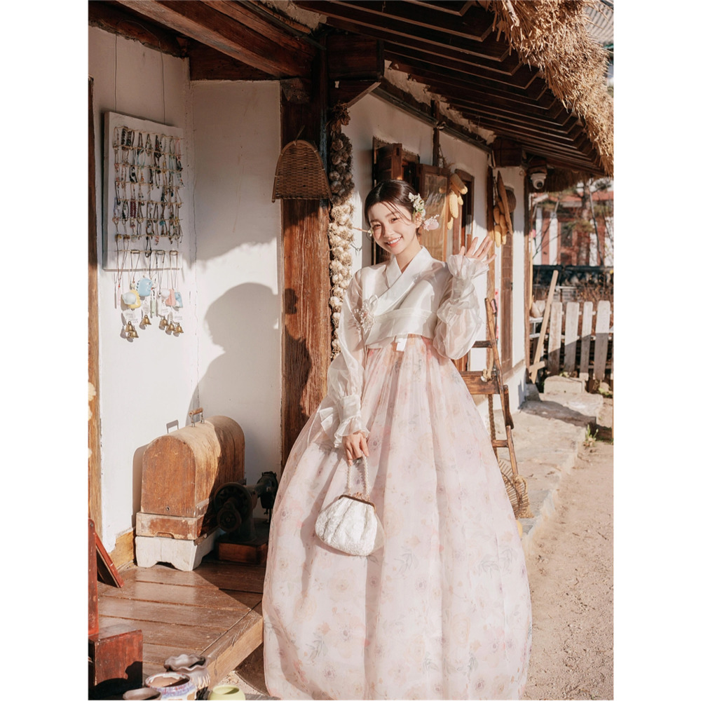 Damski Hanbok Koreański Strój  – Hanbok Modern Set recenzja i cena