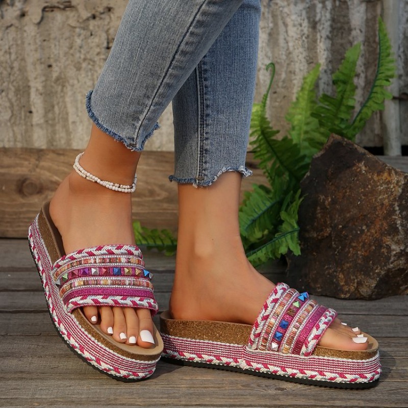 Damskie sandały w stylu boho,  – The Ethnic Fashion recenzja i cena