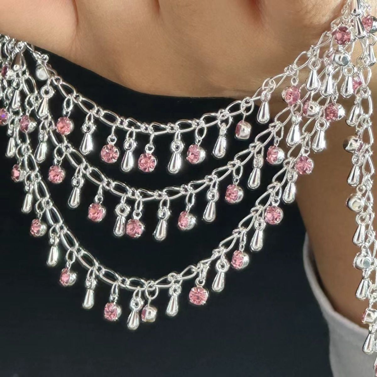 Wykwintny naszyjnik z kryształ – Ethnic Fashion Accessories recenzja i cena