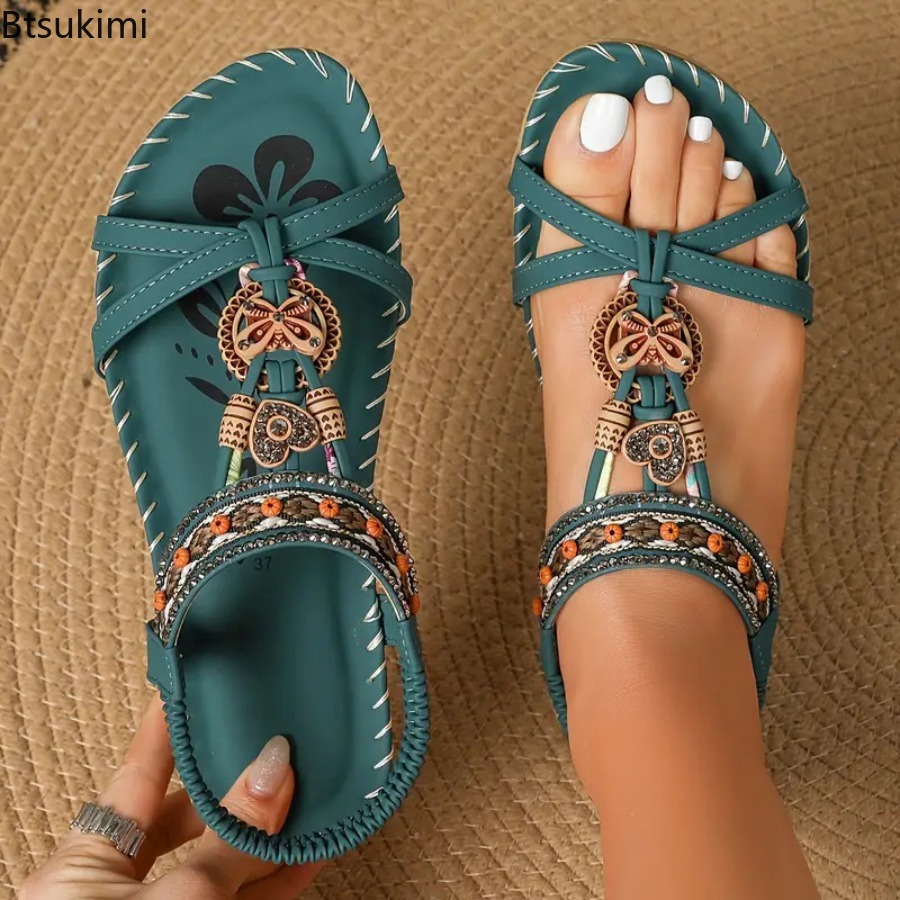 Damskie sandały w stylu bohemy – The Ethnic Fashion recenzja i cena