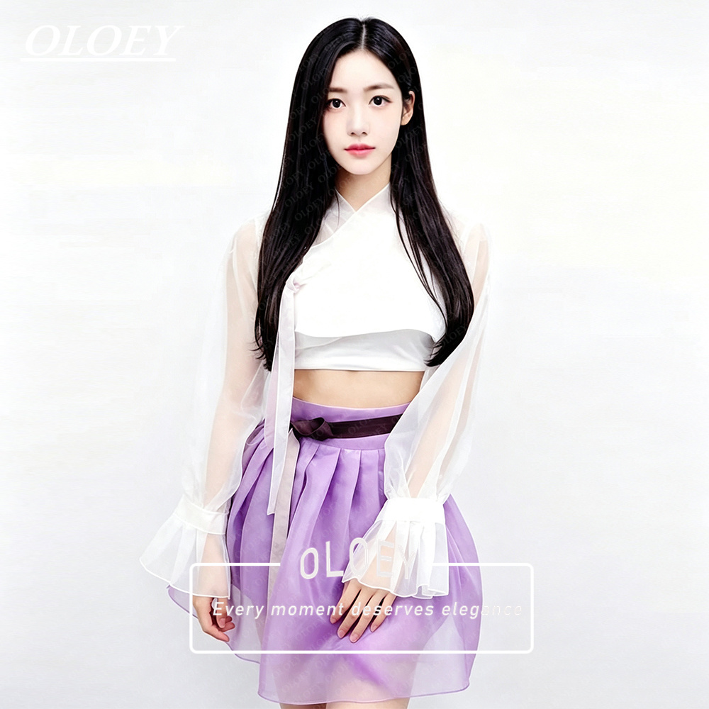 OLOEY Nowoczesny Fioletowo-Kre – Hanbok Modern Set recenzja i cena