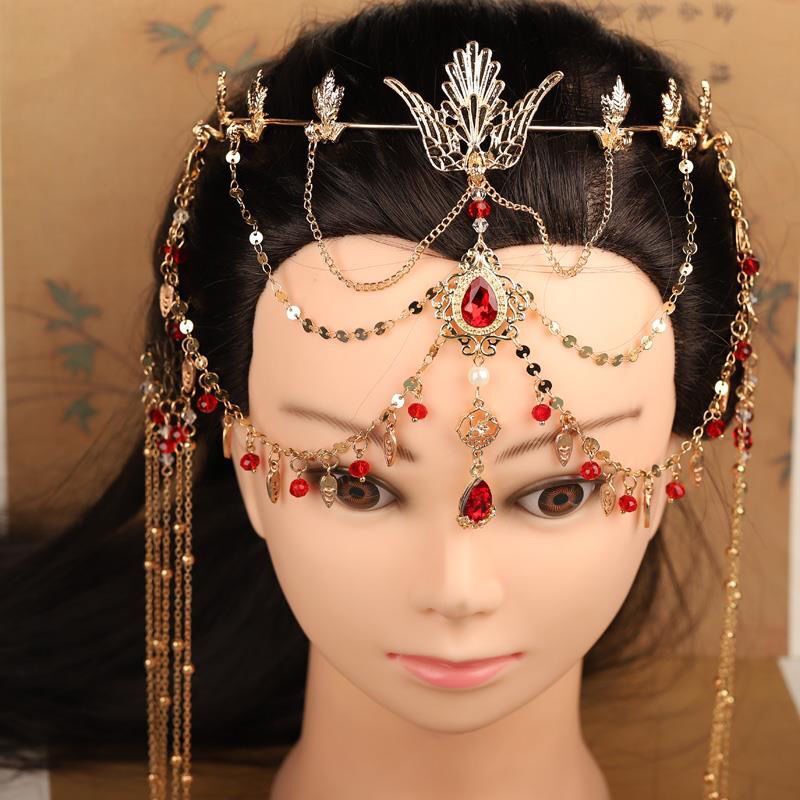 Biżuteria na czoło z kryształu – Ethnic Fashion Accessories recenzja i cena