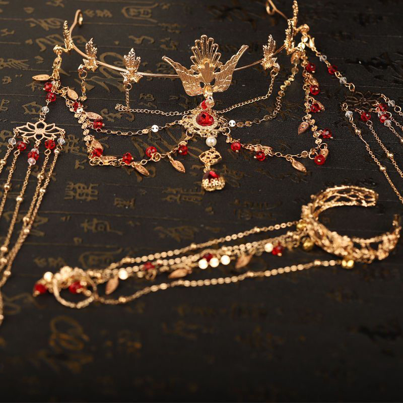 Biżuteria na czoło z kryształu – Ethnic Fashion Accessories recenzja i cena