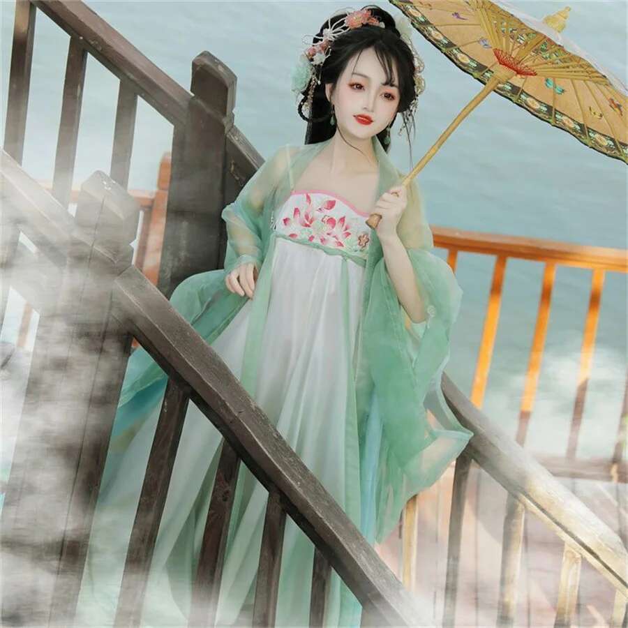 Hanfu Chińskie Tradycyjne Suki – Ethnic Dress Fashion Show recenzja i cena